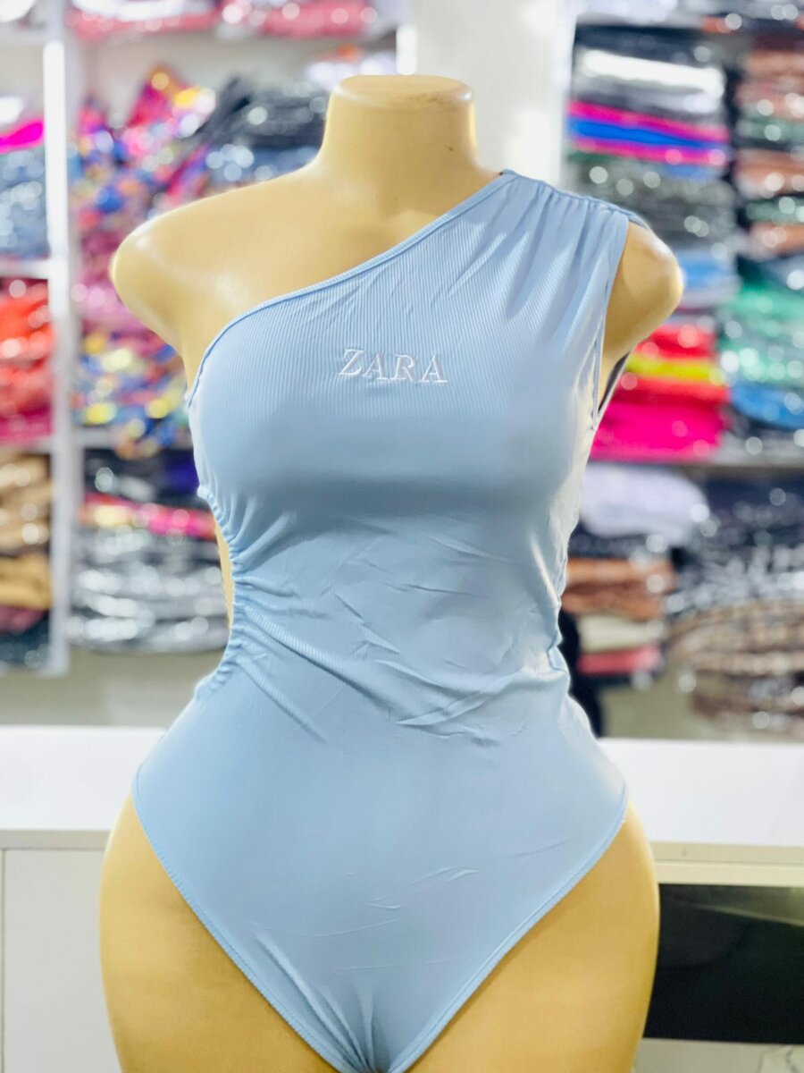 Women's sports body in blue color