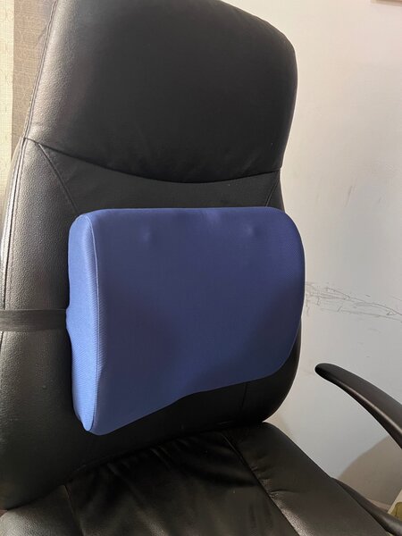 Memory foam back rest back pillow