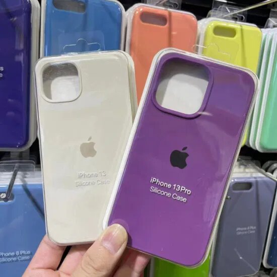 Coque en silicone pour iPhone