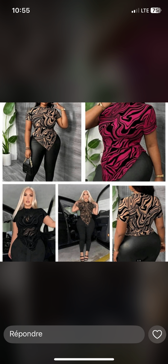 Tops tendance pour femmes