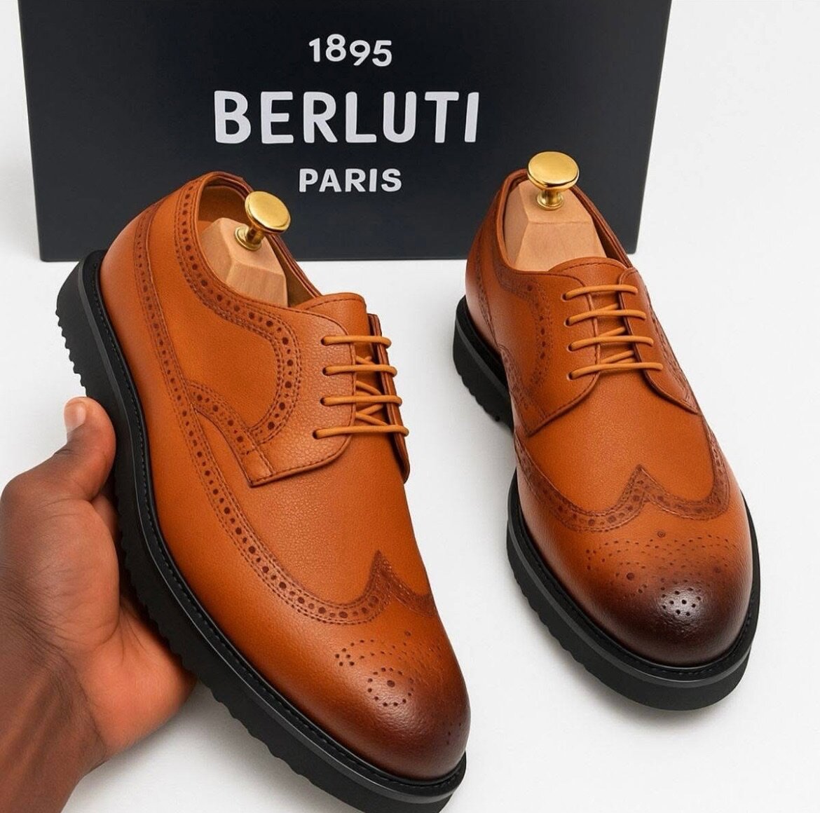 Chaussures en cuir élégantes