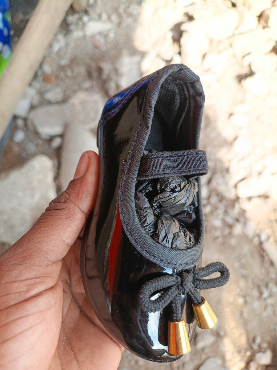 Chaussures Vernies Bébé Noires