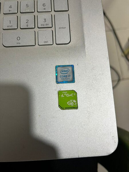 Hp ENVY I7-7500U CPU 2.70ghz