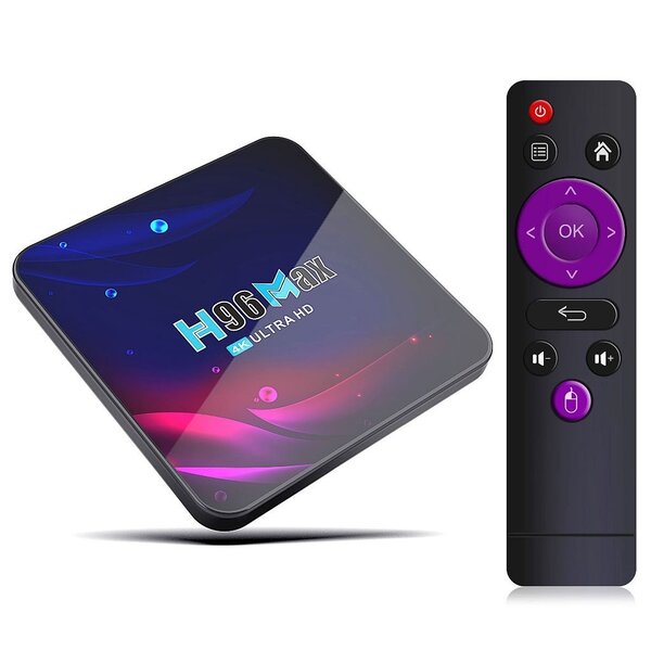 Box TV Android H96 4K 4Go+32Go