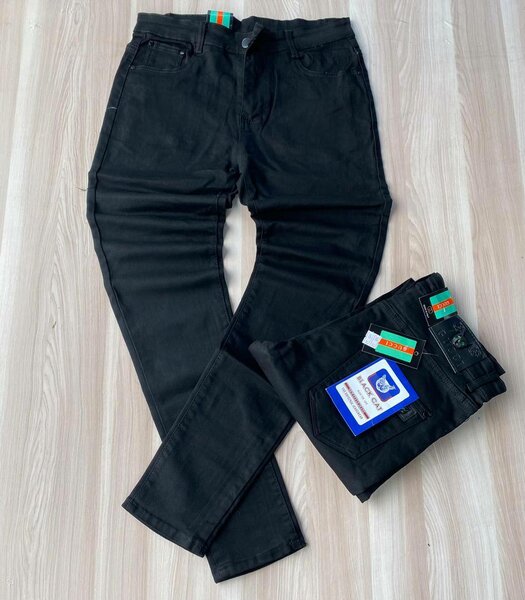 Quality black jeans trousers