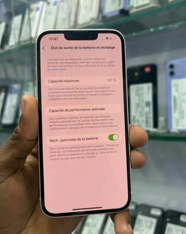 Smartphone Apple dernière génération