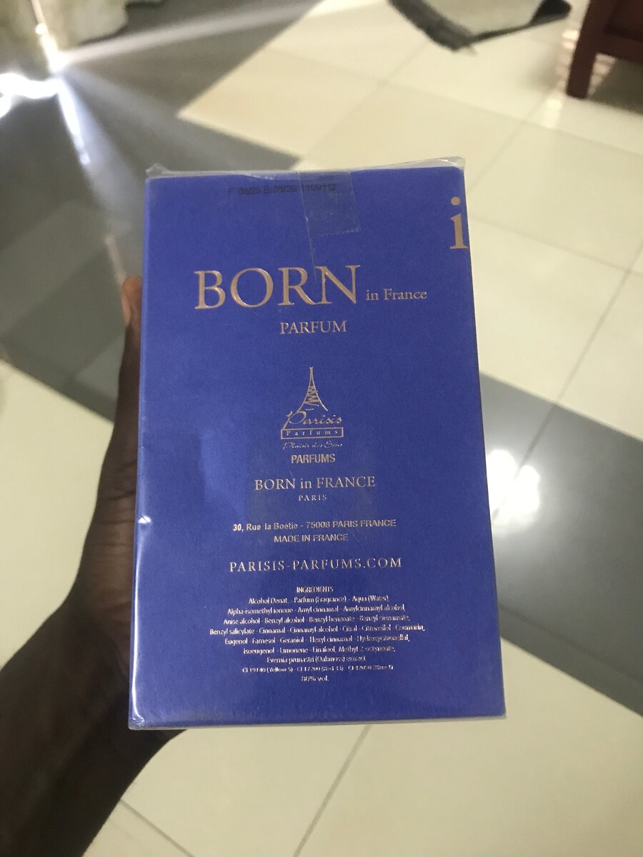 Parfum Pura Vida Born in France