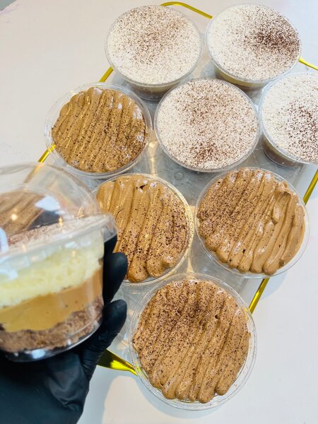 Desserts gourmands individuels