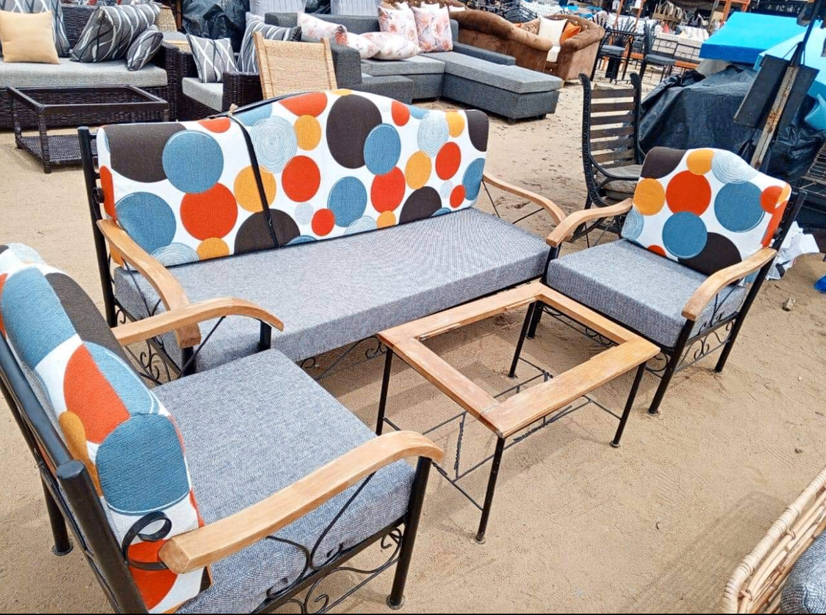 Ensemble canapé extérieur moderne