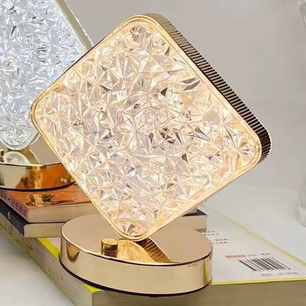 Lampe de Table Cristal LED