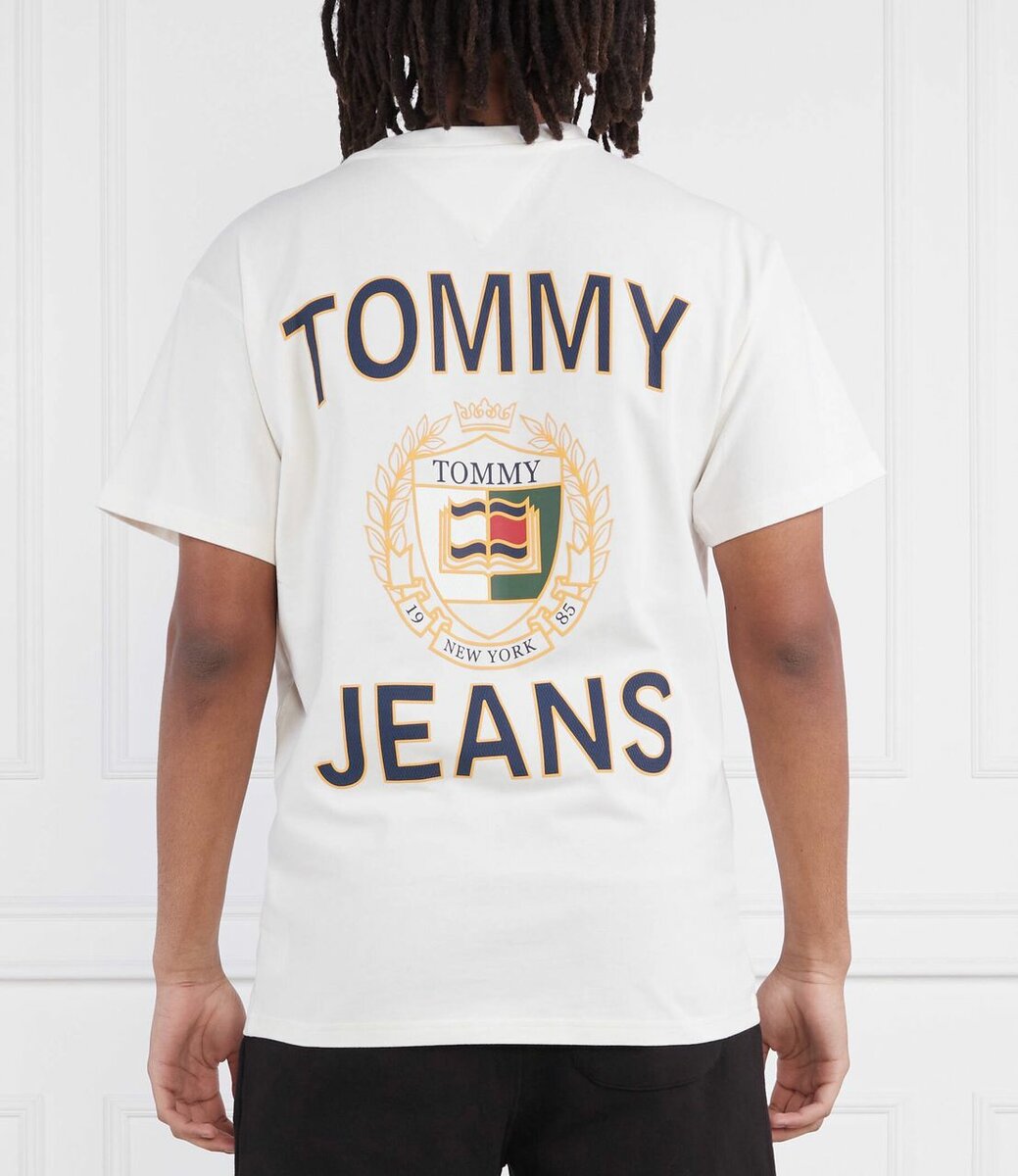 T-shirt blanc Tommy Jeans