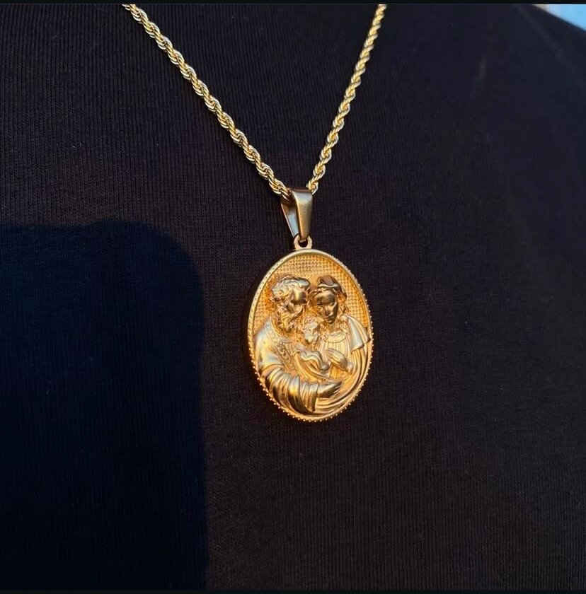 Original Gold Pendants Necklaces (Unisex)