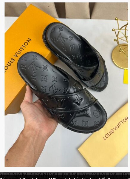 Sandales en cuir chic homme