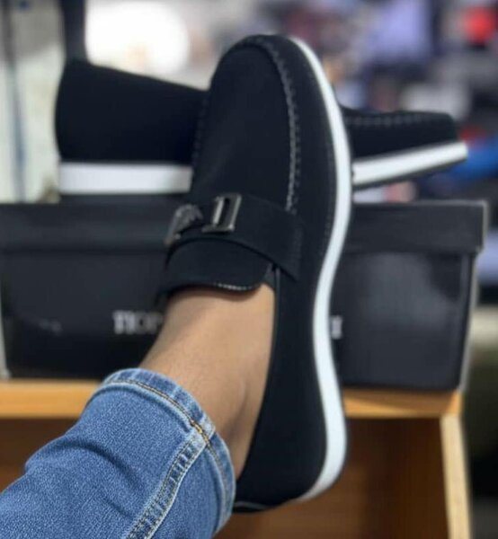 Mocassins noir élégants