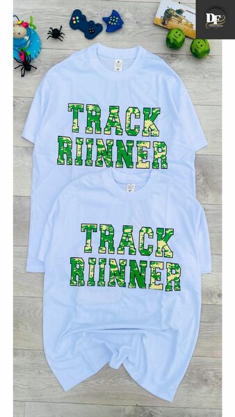 T-shirt assortie "Track Runner"