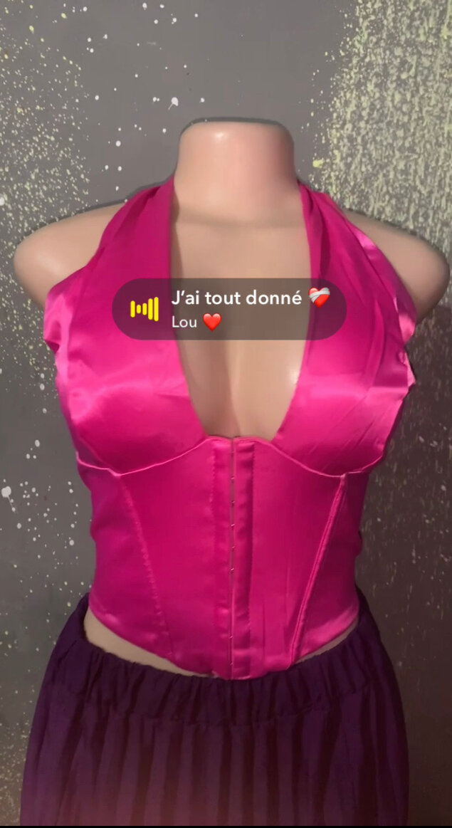 Corset féminin élégant