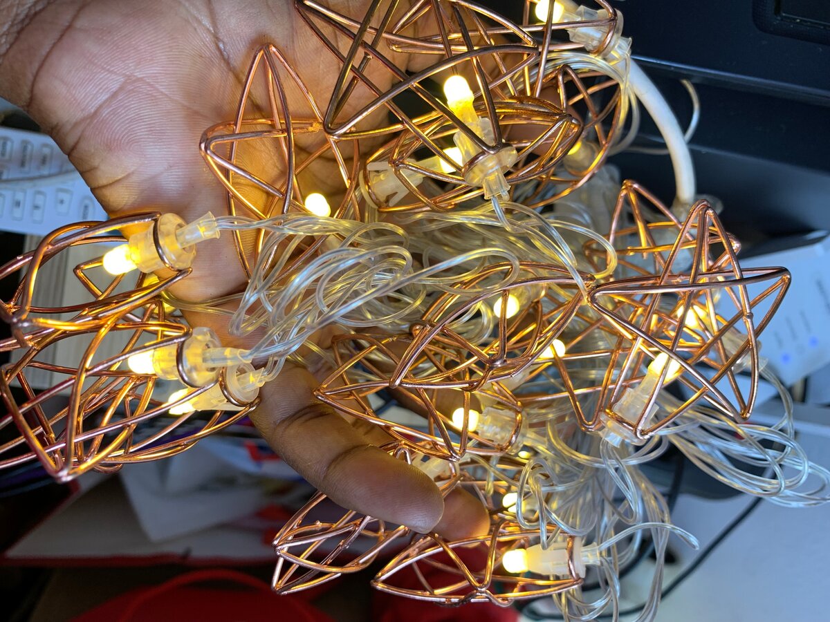 Guirlande lumineuse LED décorative