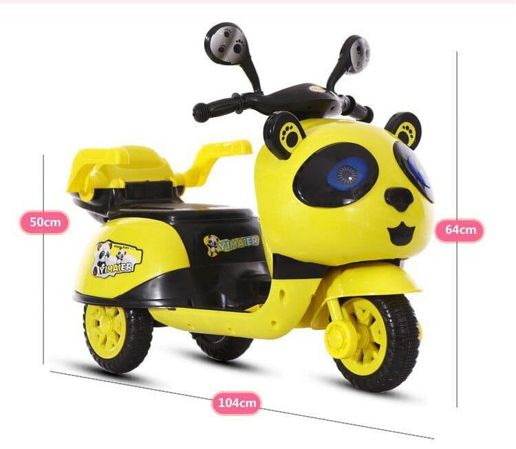 Moto électrique enfant panda