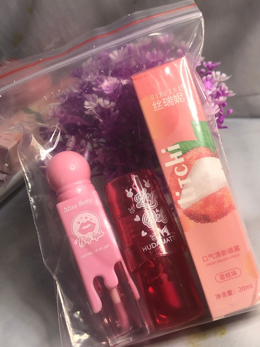 Kit spray buccal et gloss