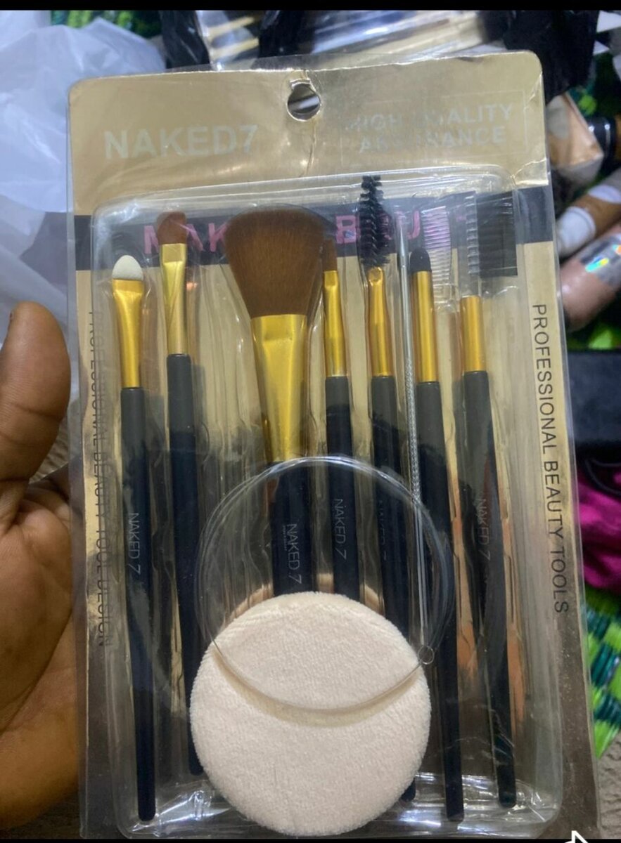 Set de pinceaux maquillage pro
