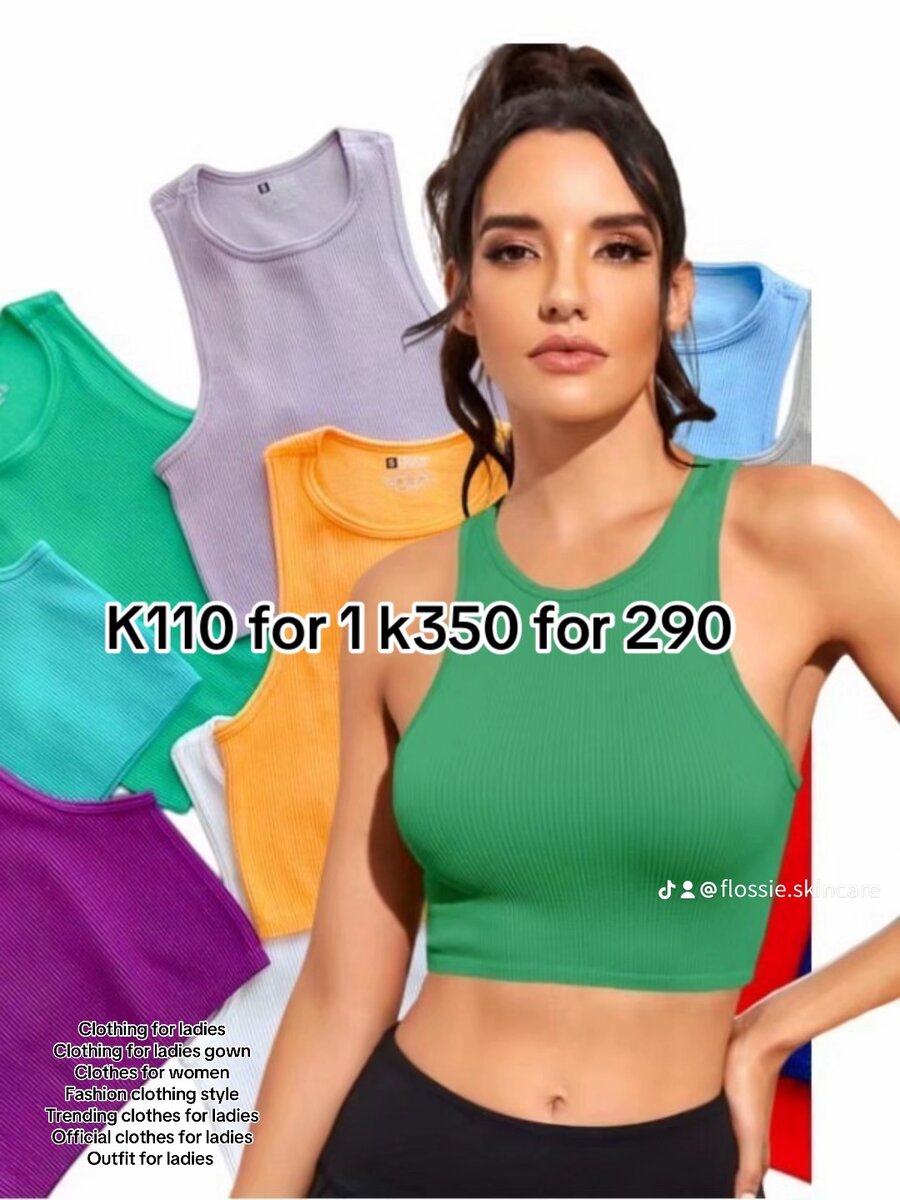 In different sizes and colors