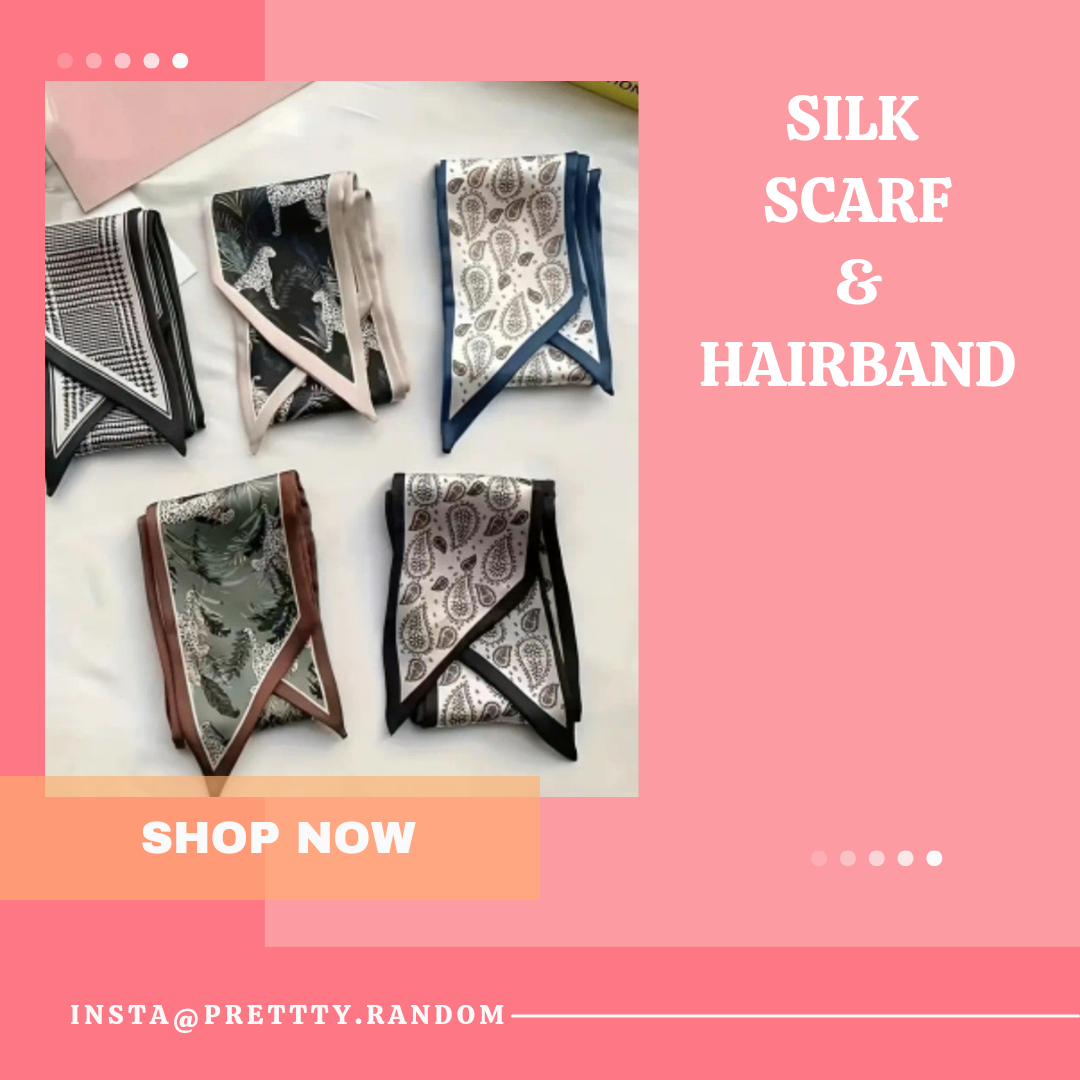 Multipurpose Silk Scarf