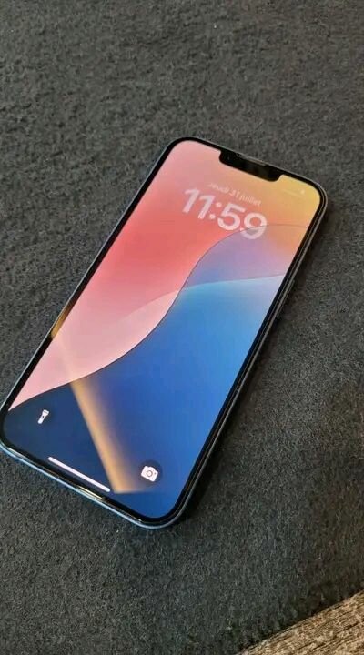 iPhone bleu dernier modèle