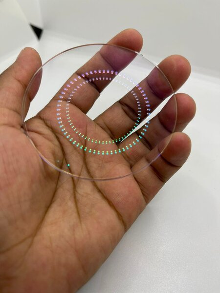 Lentille Optique Transparente