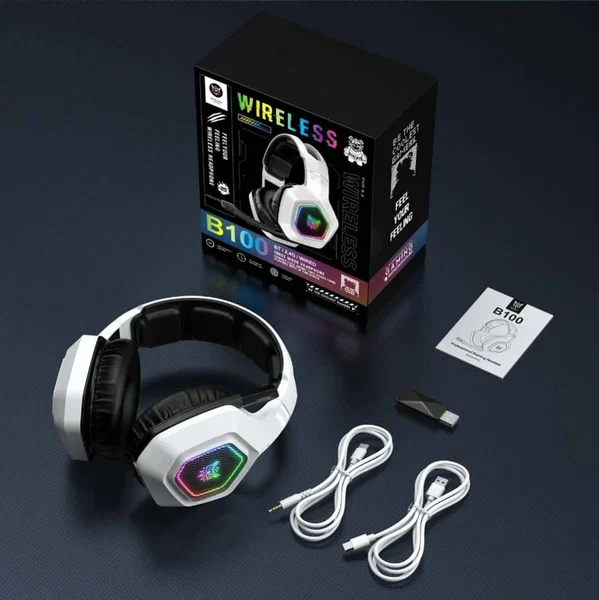 Casque Gaming Sans Fil RGB