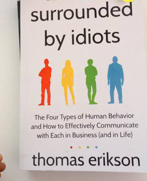 Book "surrounded by idoits"