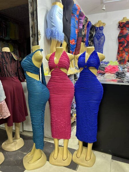 STRAIGHT PARTY DRESS