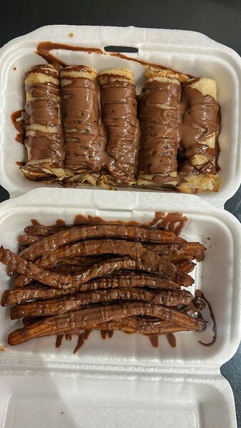 10 crepes Nutella+des churros