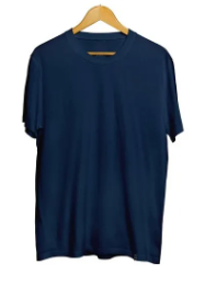 Navy Blue Round neck TShirt for Men