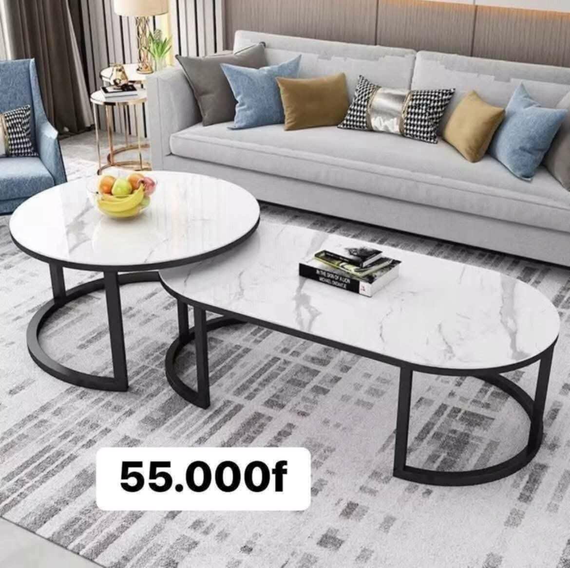 Tables basses en marbre design