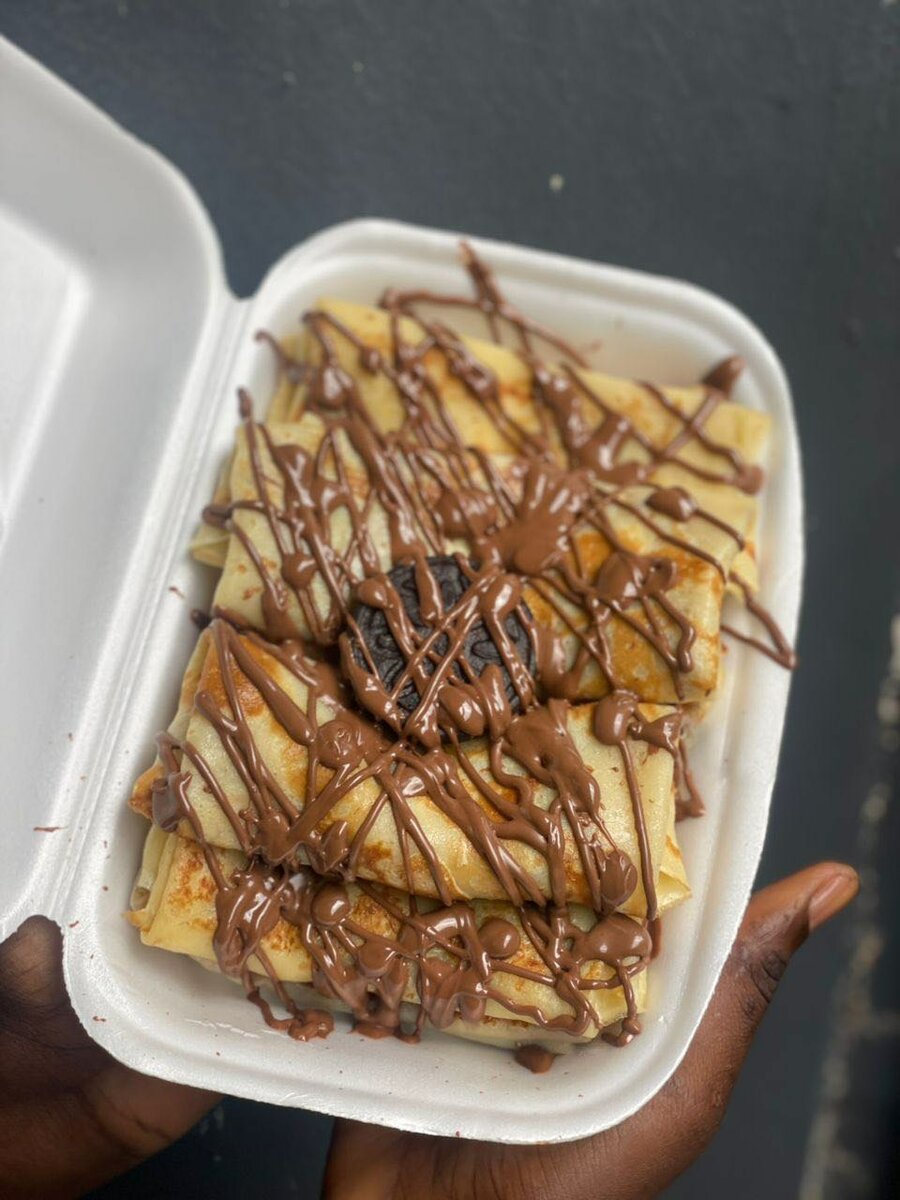 Crêpes sucrées au nutella