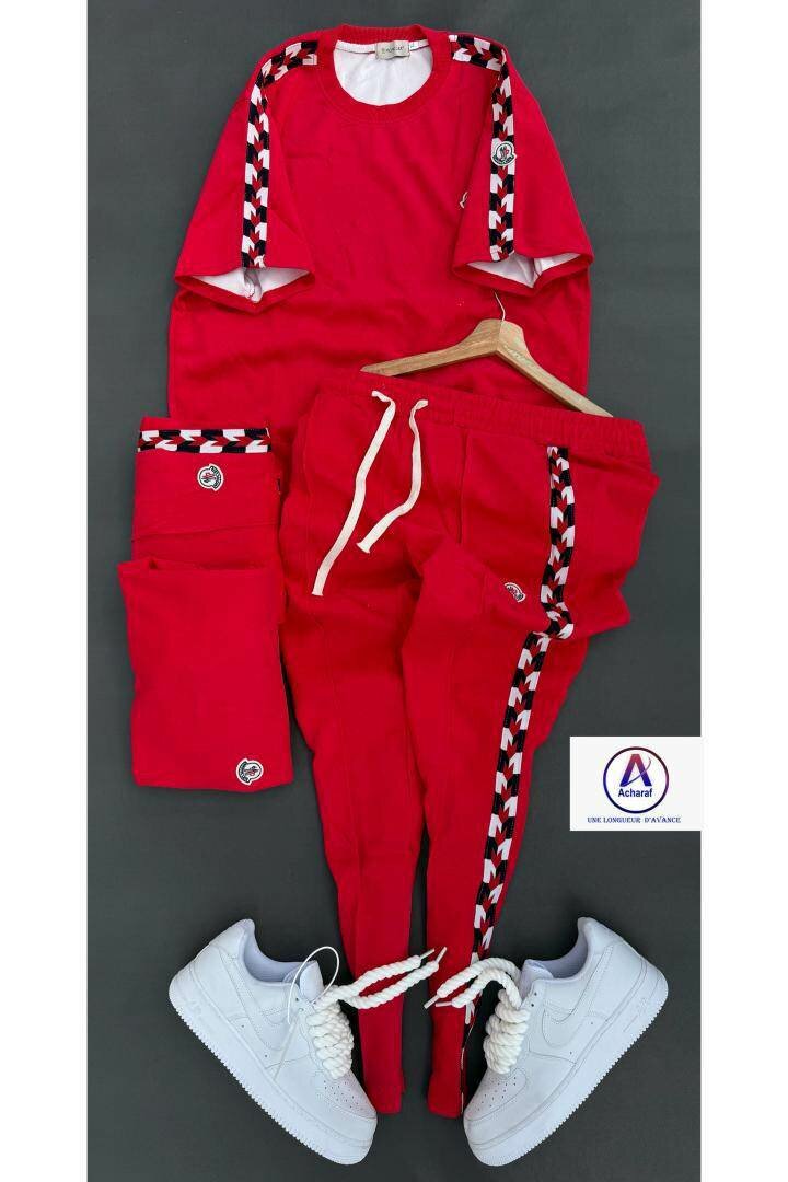 Ensemble de Jogging Rouge