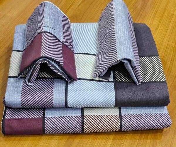 Bedding set, 4 items: sheet, duvet cover, 2 pillowcases