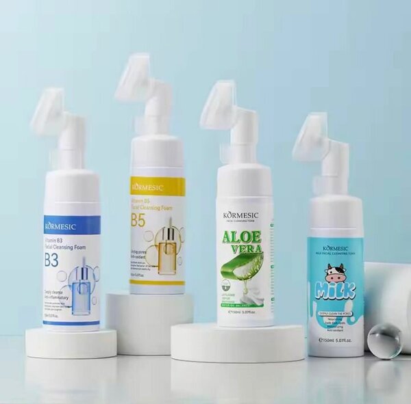 Mousse nettoyante visage Aloe Vera