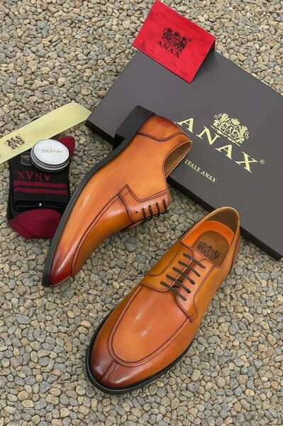 Chaussures en cuir élégantes homme