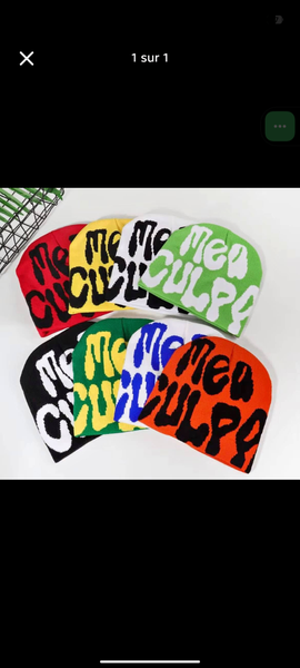 Casquettes colorées graffiti