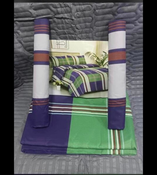 Bedding set, 4 items: sheet, duvet cover, 2 pillowcases