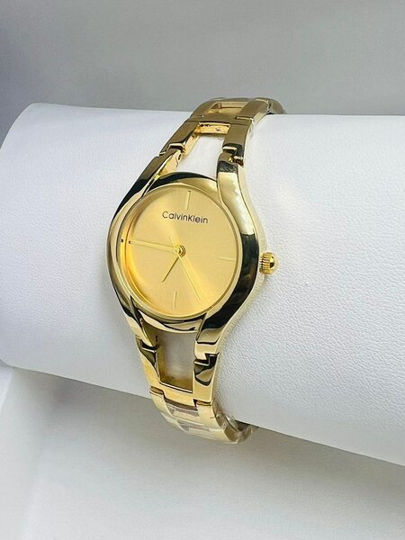 Montre Dorée Calvin Klein Femme