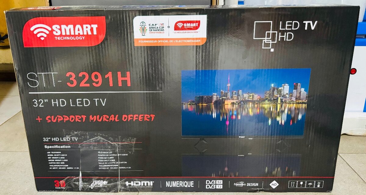 TV LED SMART TECHNOLOGY 32 POUCES