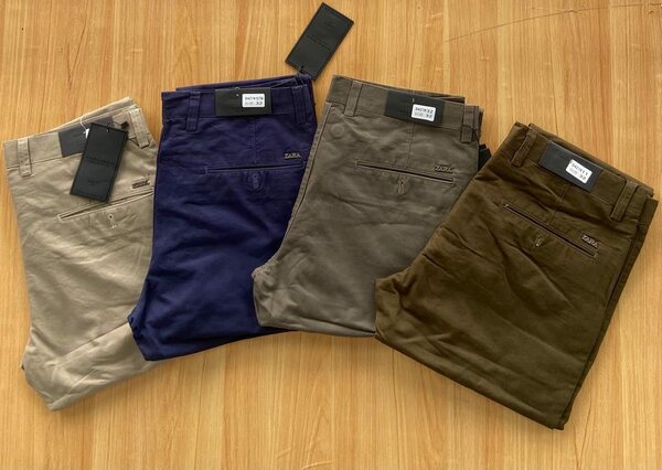 khaki trousers