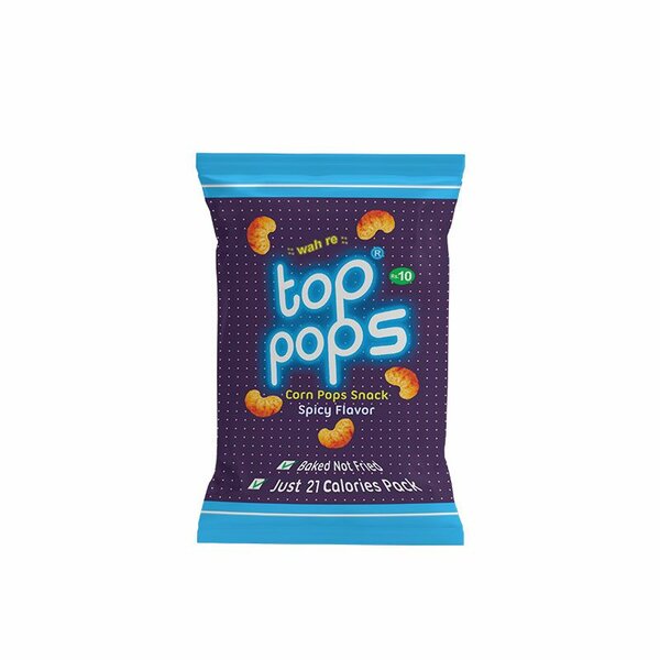 Top Pops Carton of 72 Spicy Rs 10 Packs