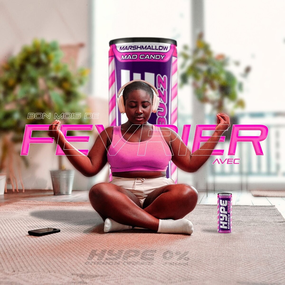 Hype Energy Buzz Marshmallow