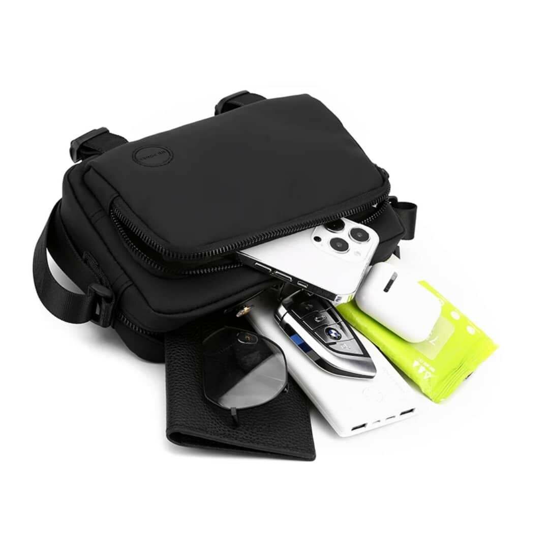 Sac bandoulière pratique homme