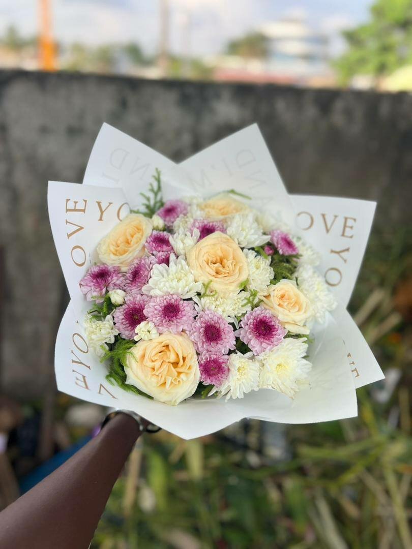 Bouquet de fleurs fraîches