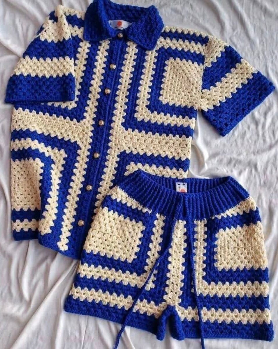 Ensemble crochet coloré