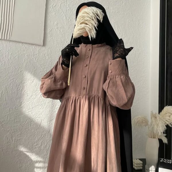 Платье из купры